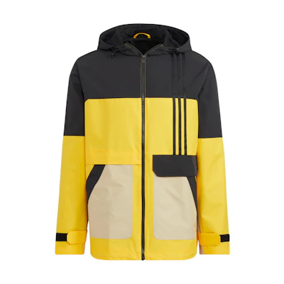 adidas Neo Colorblock Striped Pocket Hoodie Jacket Unisex HN2422