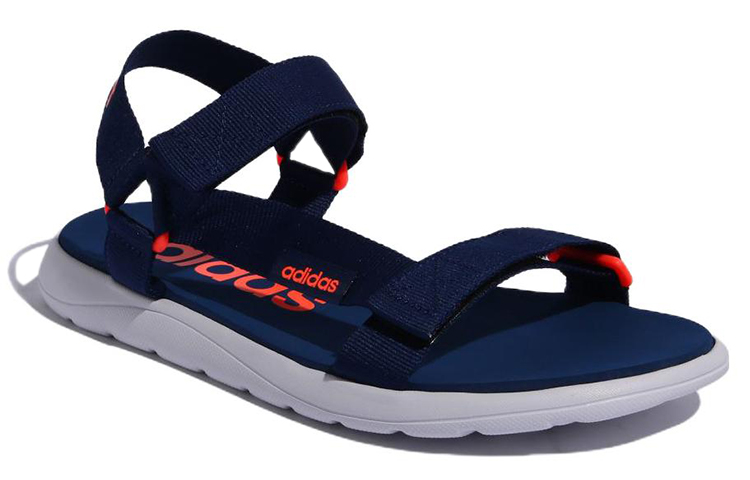 Lookbook adidas NEO Comfort Sandal 'Blue Orange' EG6690