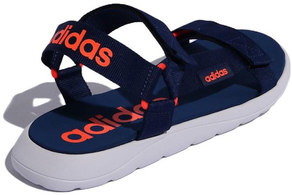 adidas NEO Comfort Sandal 'Blue Orange' EG6690 Shop adidas NEO Comfort Sandal 'Blue Orange' EG6690