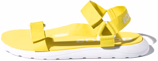adidas neo Comfort Sandal Fashion Yellow White Sandals 'Yellow White' FU6696 adidas neo Comfort Sandal Fashion Yellow White Sandals 'Yellow White' FU6696
