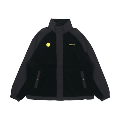 adidas Neo Corduroy Retro Colorblock Jacket Black H58046