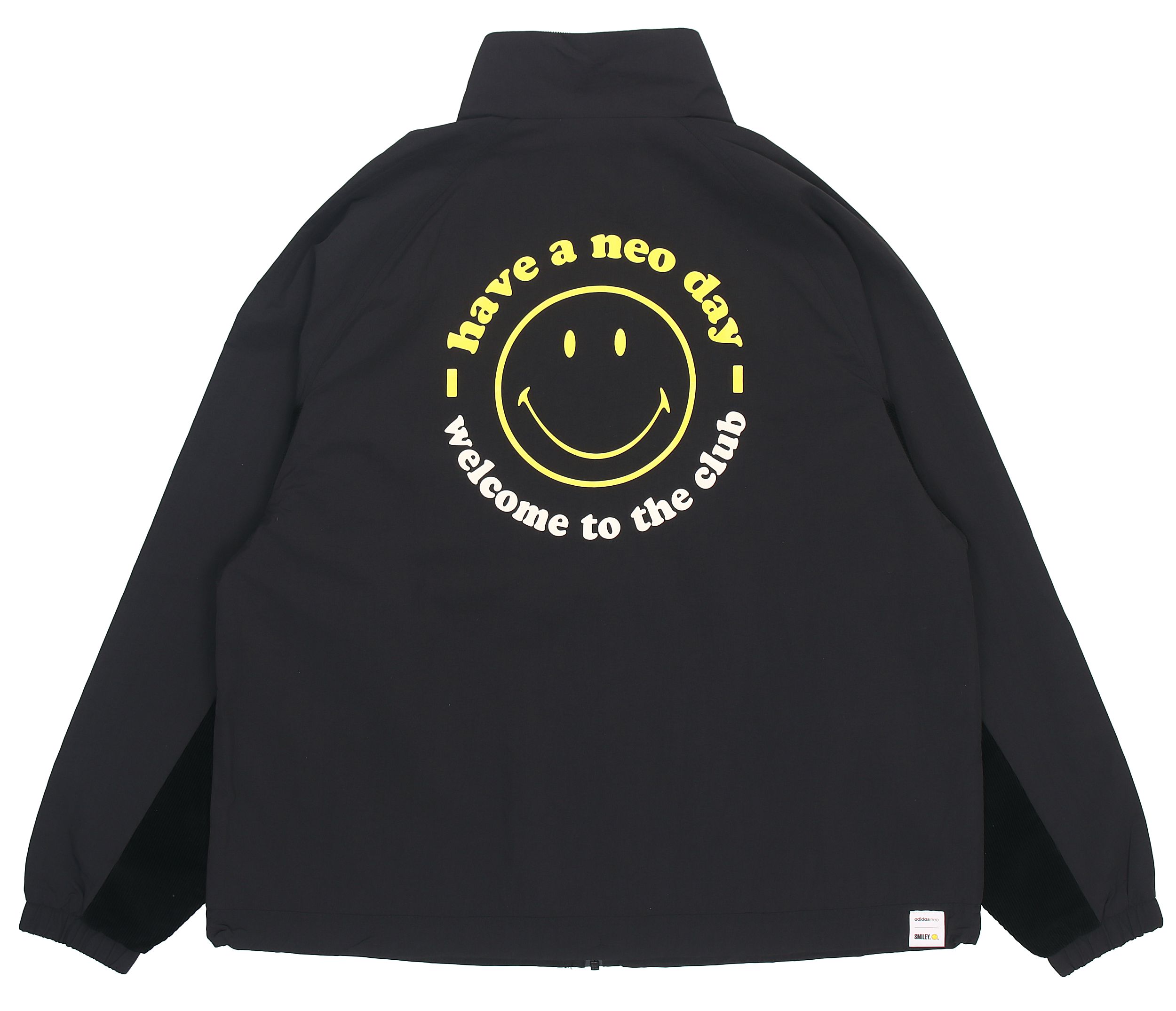 adidas Neo Corduroy Retro Colorblock Jacket Black H58046 圖 3