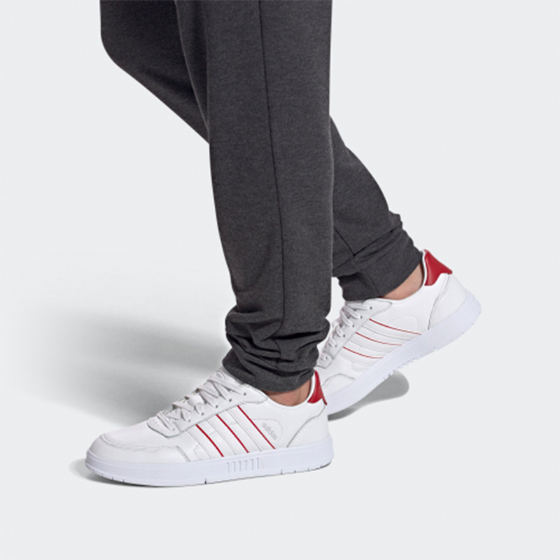 Sizing adidas neo Court Master Putih/Merah G55069