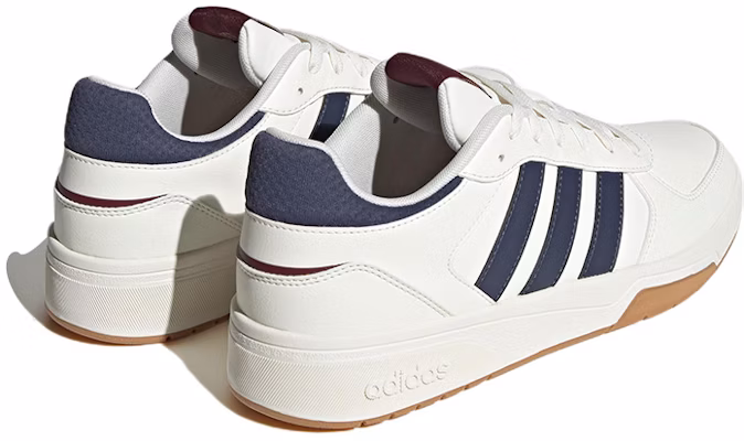 adidas neo Courtbeat 輕便耐磨防滑 低筒 板鞋 白藍 Shop adidas neo Courtbeat 輕便耐磨防滑 低筒 板鞋 白藍