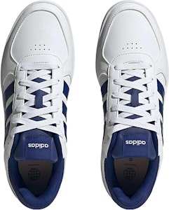 adidas neo Courtbeat 防滑耐磨 低筒 板鞋 男款 白青 Purchase adidas neo Courtbeat 防滑耐磨 低筒 板鞋 男款 白青