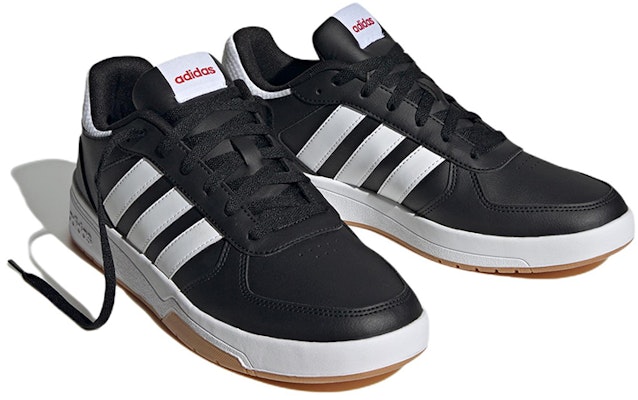 Adidas Neo CourtBeat Court Lifestyle Shoes 'Core Black' HQ1763 Lookbook Adidas Neo CourtBeat Court Lifestyle Shoes 'Core Black' HQ1763