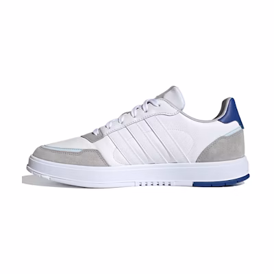 adidas neo Courtmaster 'Creamwhite Gray Red'