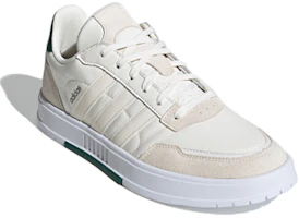 Lookbook adidas neo Courtmaster 防滑耐磨 低筒 熨斗鞋 男款 白綠