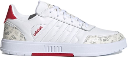 我皇萬睡 x adidas neo Courtmaster 防滑減震 低筒 板鞋 男女同款 白紅 Order 我皇萬睡 x adidas neo Courtmaster 防滑減震 低筒 板鞋 男女同款 白紅