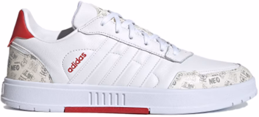 adidas neo Courtmaster 'White Gray Red' G55077 Order adidas neo Courtmaster 'White Gray Red' G55077