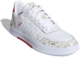 我皇萬睡 x adidas neo Courtmaster 防滑減震 低筒 板鞋 男女同款 白紅 Lookbook 我皇萬睡 x adidas neo Courtmaster 防滑減震 低筒 板鞋 男女同款 白紅