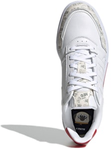 아디다스 네오 코트마스터 '화이트 그레이 레드' G55077 Purchase 아디다스 네오 코트마스터 '화이트 그레이 레드' G55077