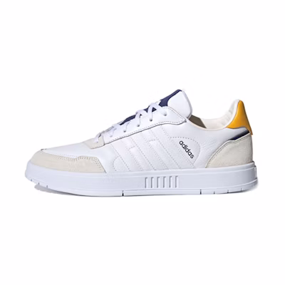adidas neo Courtmaster 'White Yellow'