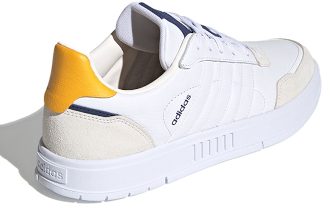 adidas neo Courtmaster 'White Yellow' FY8046 Shop adidas neo Courtmaster 'White Yellow' FY8046
