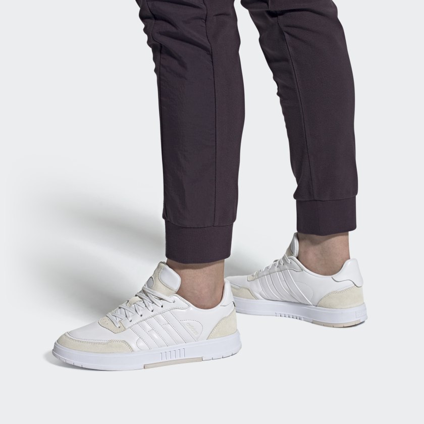 Sizing adidas Neo Courtmaster Weiß/Grau FW2890