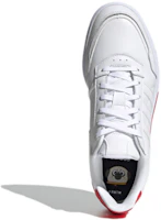 Purchase 吾皇萬睡 x adidas neo Courtmaster 防滑耐磨 低筒 板鞋 男女款 白紅色