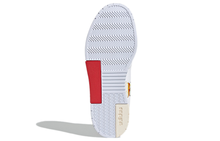 Details for 吾皇萬睡 x adidas neo Courtmaster 防滑耐磨 低筒 板鞋 男女款 白紅色