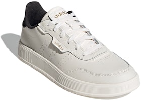 阿迪达斯NEO Courtphase奶油白黑色篮球鞋 FZ2949 Lookbook 阿迪达斯NEO Courtphase奶油白黑色篮球鞋 FZ2949