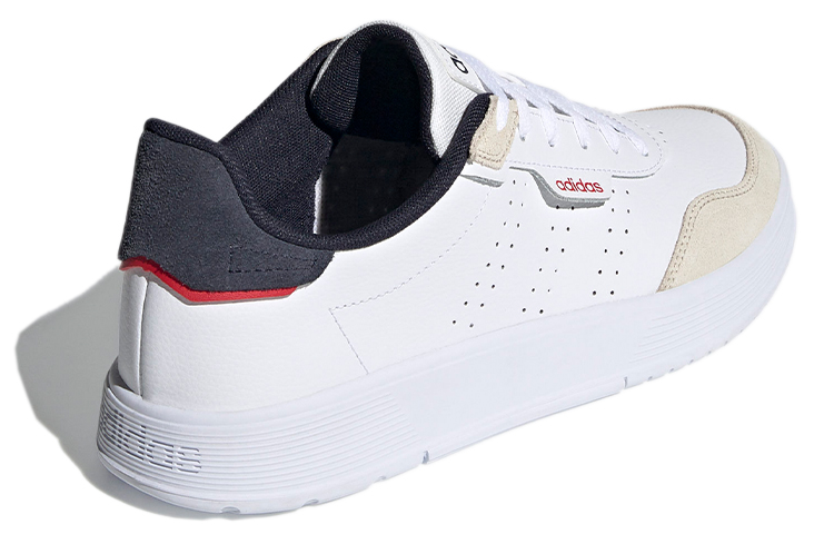 Shop Chaussures adidas Neo Courtphase Blanc/Gris/Noir FY9659