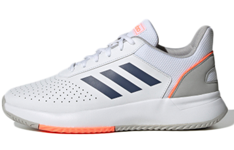 adidas neo Courtsmash 'Gray White Blue' EG4375