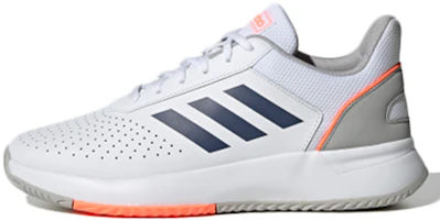 adidas neo Courtsmash 'Gray White Blue' EG4375 adidas neo Courtsmash 'Gray White Blue' EG4375