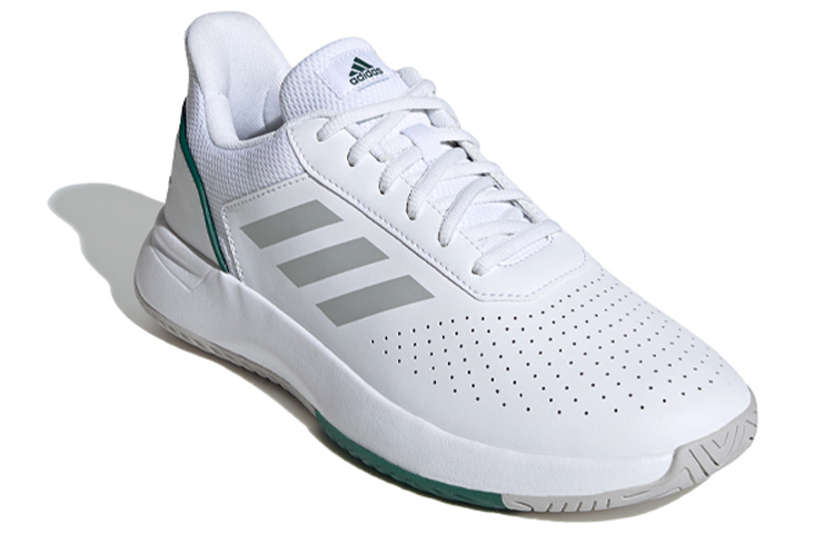 Lookbook adidas neo Courtsmash Blanc/Gris FV8554