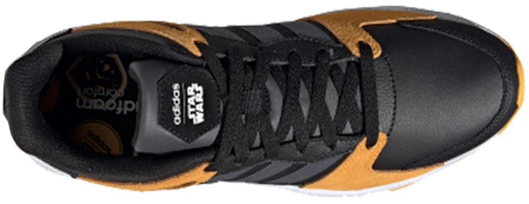 adidas neo CRAZYCHAOS 'Black Yellow' EH2207 Shop adidas neo CRAZYCHAOS 'Black Yellow' EH2207