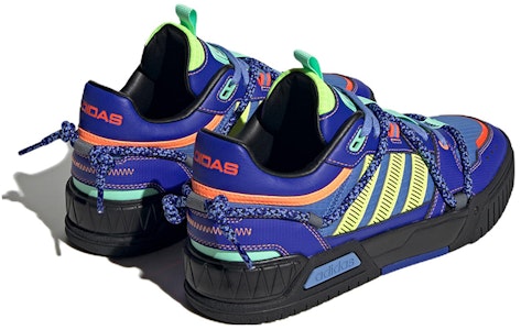 adidas Neo D-PAD 'Biru Lucid Hitam Mint' HQ7057 Shop adidas Neo D-PAD 'Biru Lucid Hitam Mint' HQ7057