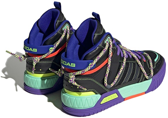 adidas neo D-PAD Mid 'Back Purple Green' HQ7053 Shop adidas neo D-PAD Mid 'Back Purple Green' HQ7053