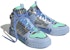 Adidas Neo D-PAD Mid Kasut 'Biru Perak Metalik' HQ7026