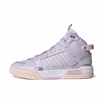 Adidas Neo D-PAD Mid Tennis Shoes 'Silver Dawn'