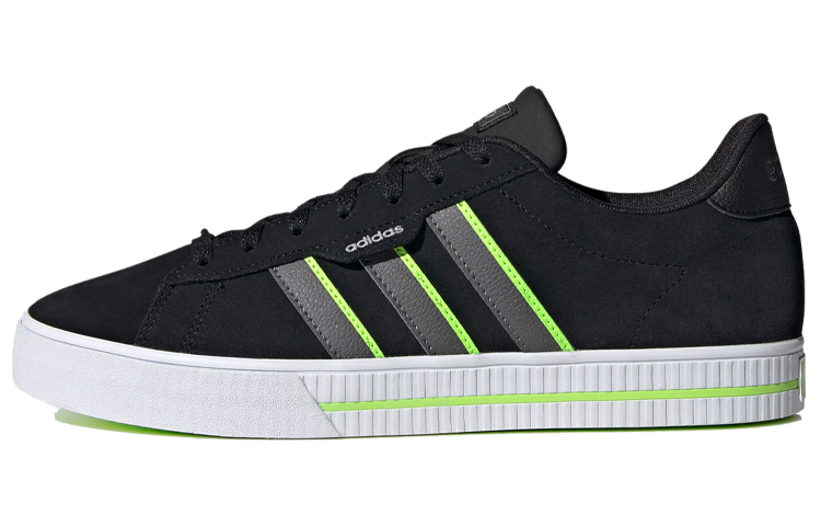 adidas neo Daily 3.0 'Black White Green' FW3266