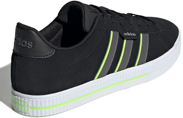 adidas neo Daily 3.0 低筒 板鞋 男款 黑白綠 Shop adidas neo Daily 3.0 低筒 板鞋 男款 黑白綠
