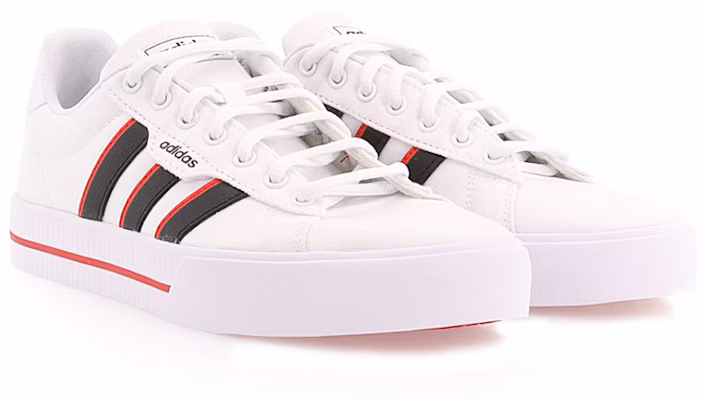 adidas neo Daily 3.0 'Putih Hitam Merah' FZ3272 Lookbook adidas neo Daily 3.0 'Putih Hitam Merah' FZ3272