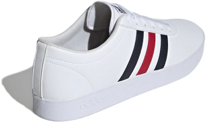 adidas Neo Easy Vulc Low ''Blanc Rouge Noir'' H00658 Shop adidas Neo Easy Vulc Low ''Blanc Rouge Noir'' H00658