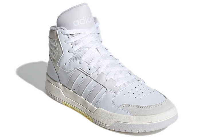 Lookbook adidas neo Entrap Mid 防滑耐磨 中筒 運動鞋 男款 雲白