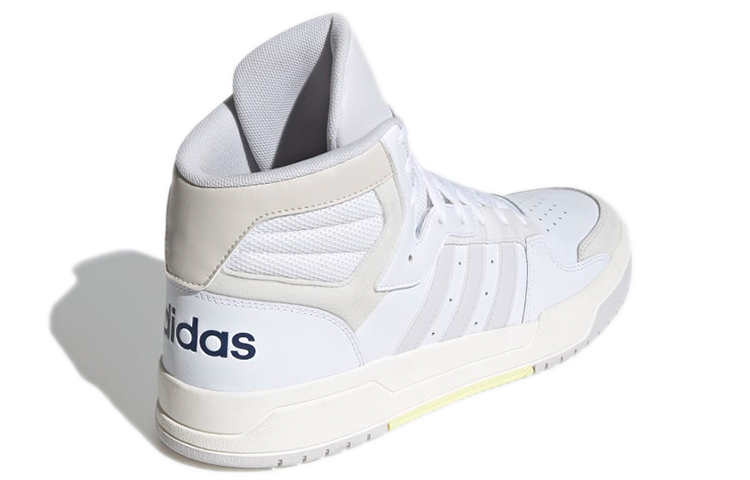 Shop adidas neo Entrap Mid 防滑耐磨 中筒 運動鞋 男款 雲白