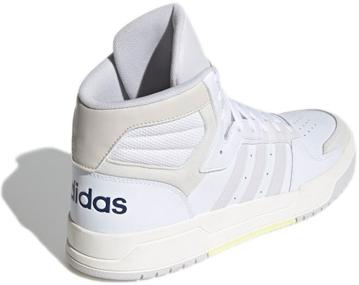 adidas neo Entrap Mid 防滑耐磨 中筒 運動鞋 男款 雲白 Shop adidas neo Entrap Mid 防滑耐磨 中筒 運動鞋 男款 雲白