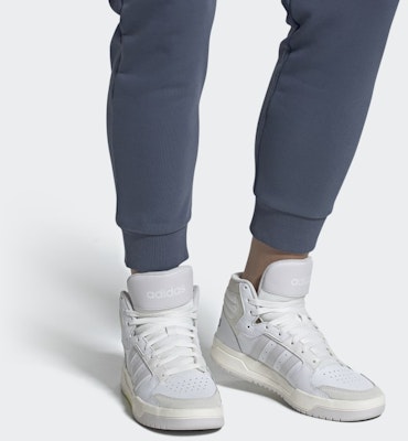 adidas neo Entrap Mid 防滑耐磨 中筒 運動鞋 男款 雲白 Sizing adidas neo Entrap Mid 防滑耐磨 中筒 運動鞋 男款 雲白
