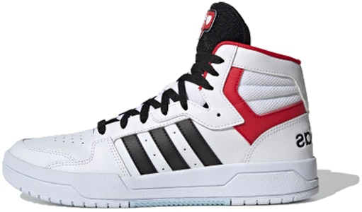adidas neo Entrap Mid 'Putih Hitam Merah' FW7020 Buy adidas neo Entrap Mid 'Putih Hitam Merah' FW7020