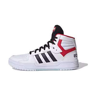 adidas neo Entrap Mid 'White Black Red'