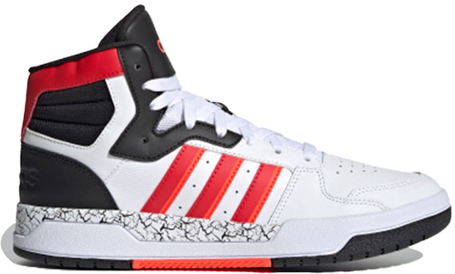 adidas neo Entrap Mid 'White Black Red' FZ1110 Order adidas neo Entrap Mid 'White Black Red' FZ1110