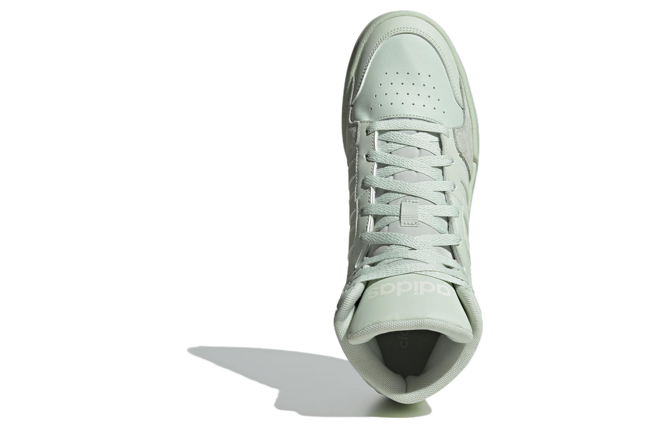 Lookbook 아디다스 네오 엔트랩 미드 '화이트 그린' ID6007