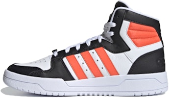adidas neo Entrap Mid Shoes White/Black/Orange H01542 adidas neo Entrap Mid Shoes White/Black/Orange H01542