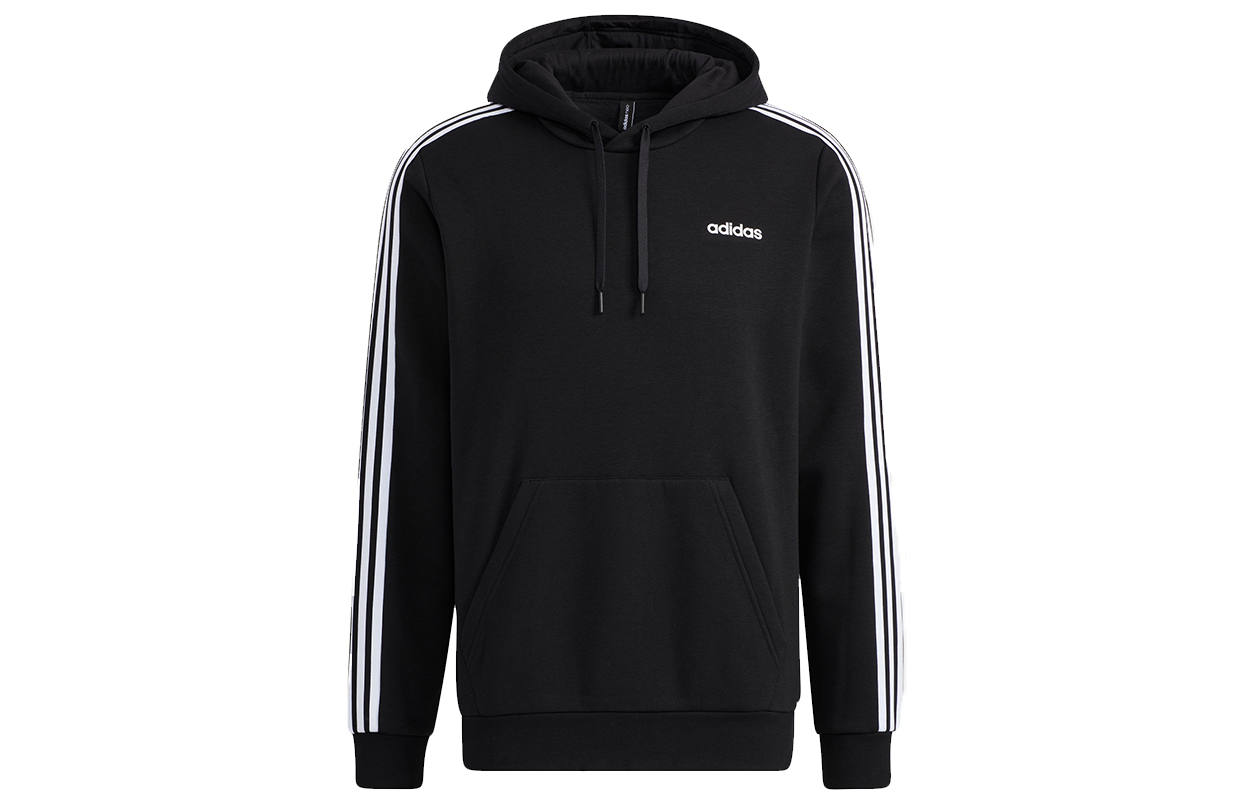 adidas neo Fleece Hoodie Black - Casual Sports Pullover H14202