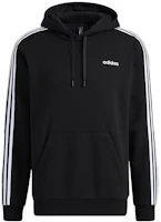 adidas neo Fleece Hoodie Black - Casual Sports Pullover H14202 adidas neo Fleece Hoodie Black - Casual Sports Pullover H14202