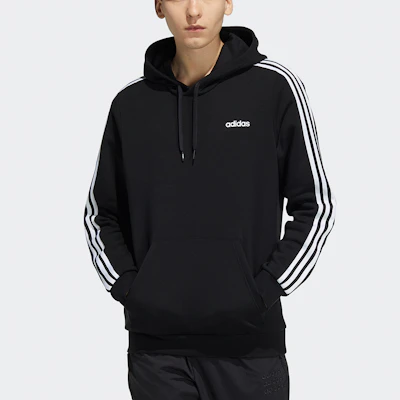 adidas neo Fleece Hoodie Black - Casual Sports Pullover H14202 Lookbook adidas neo Fleece Hoodie Black - Casual Sports Pullover H14202