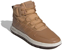 adidas neo FUSION STORM 冬季靴 耐磨 高筒 板鞋 男款 棕色 Lookbook adidas neo FUSION STORM 冬季靴 耐磨 高筒 板鞋 男款 棕色