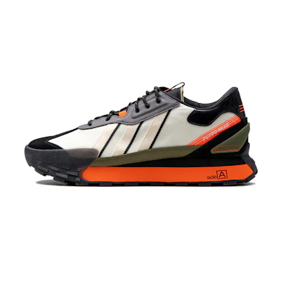 adidas neo Futro Mixr Retro Athleisure Casual Sports Shoe Unisex Black FM Shoe 'Black White Orange'