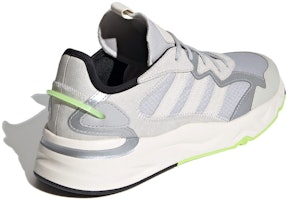 アディダス ネオ フューチャーフロー 白/灰/緑 FX9147 Shop アディダス ネオ フューチャーフロー 白/灰/緑 FX9147